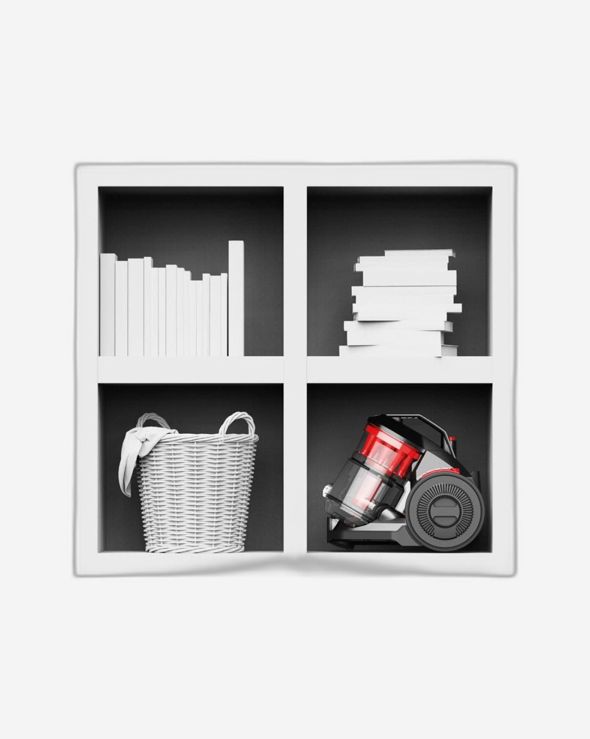 Hoover Multicyclonic Bagless Vacuum Cleaner With HEPA Filter