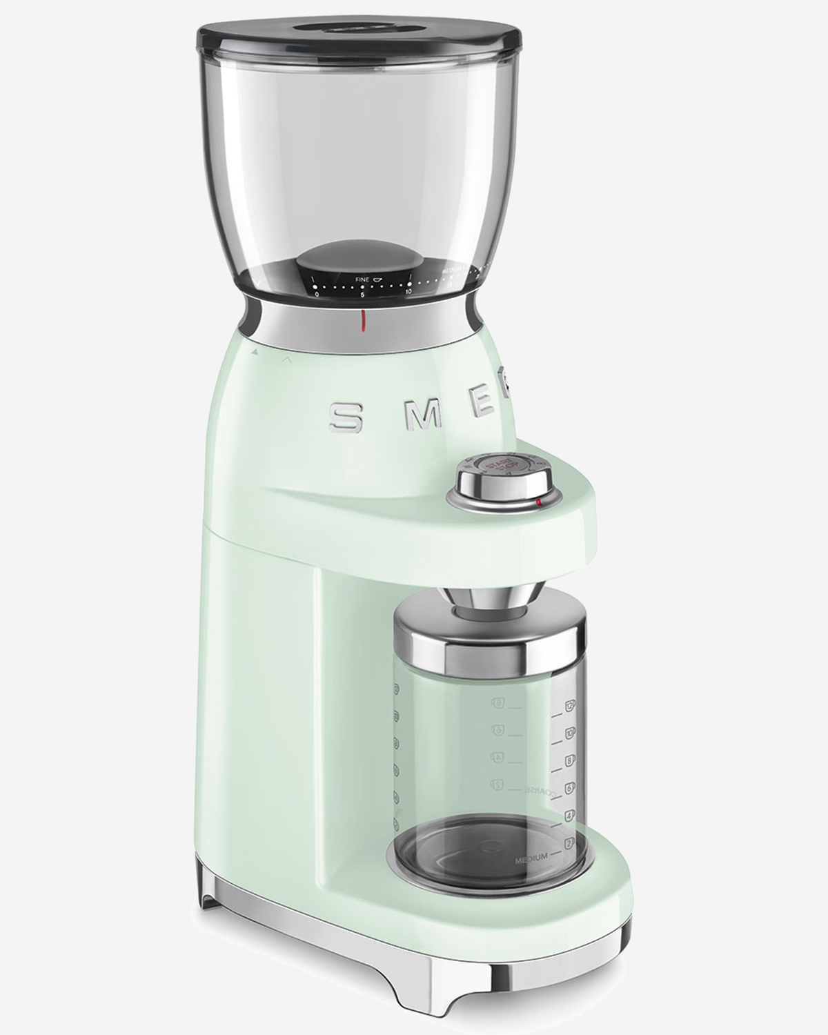 SMEG Coffee Grinder Pastel Green - CGF01PGUK