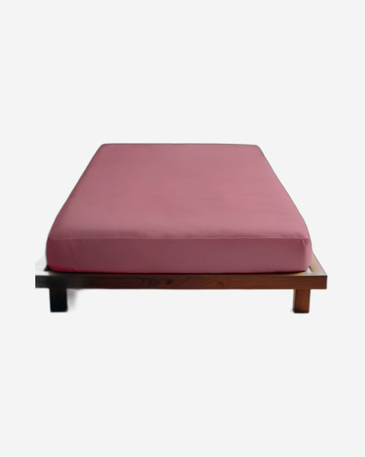Cotton Home Fitted Sheet 1Pc Super Soft Muave
