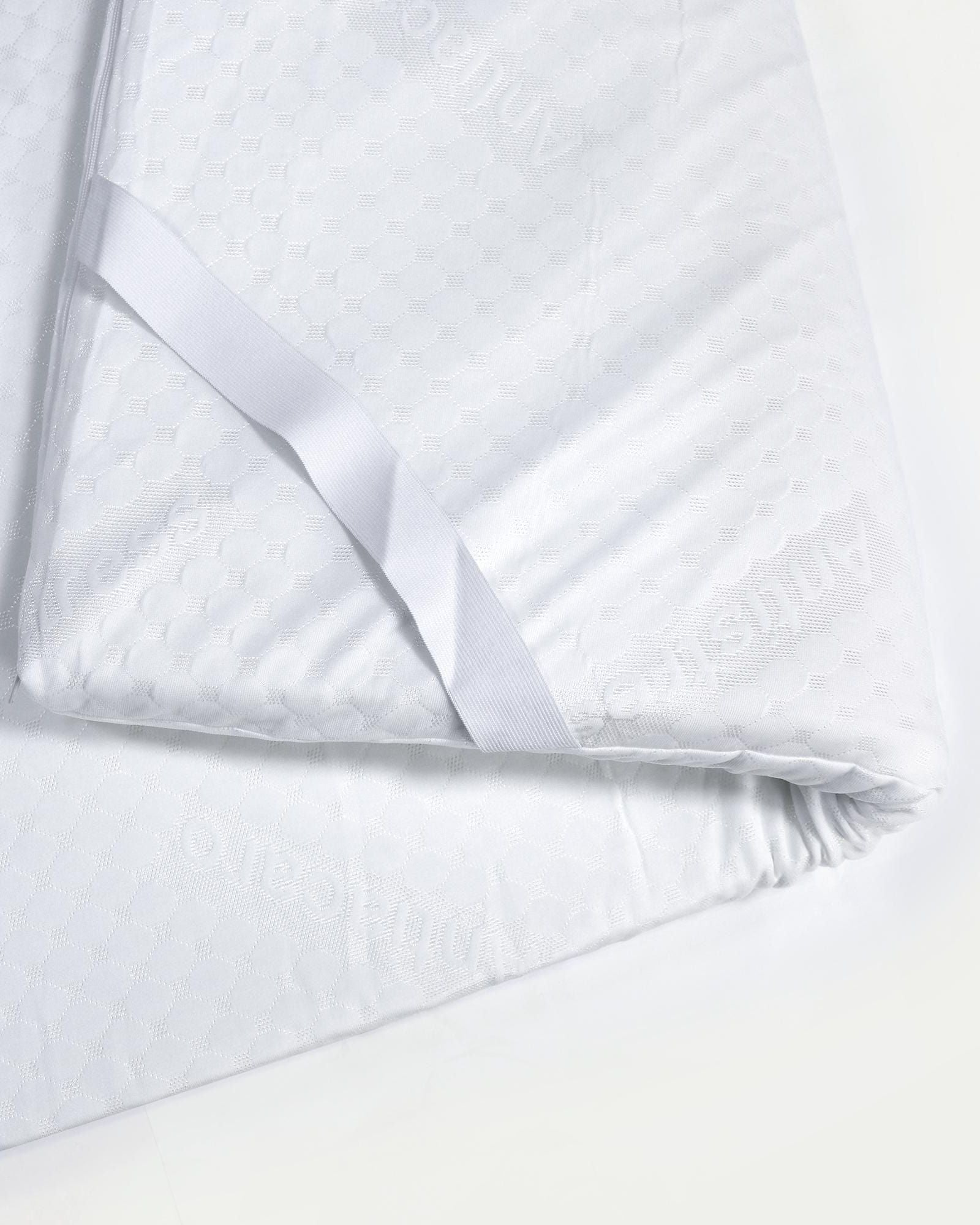 Cotton Home 6-piece Stripe Duvet Set Grey