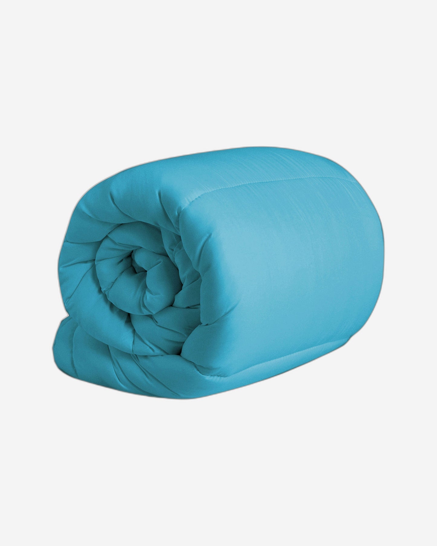 Cotton Home Roll Comforter Teal
