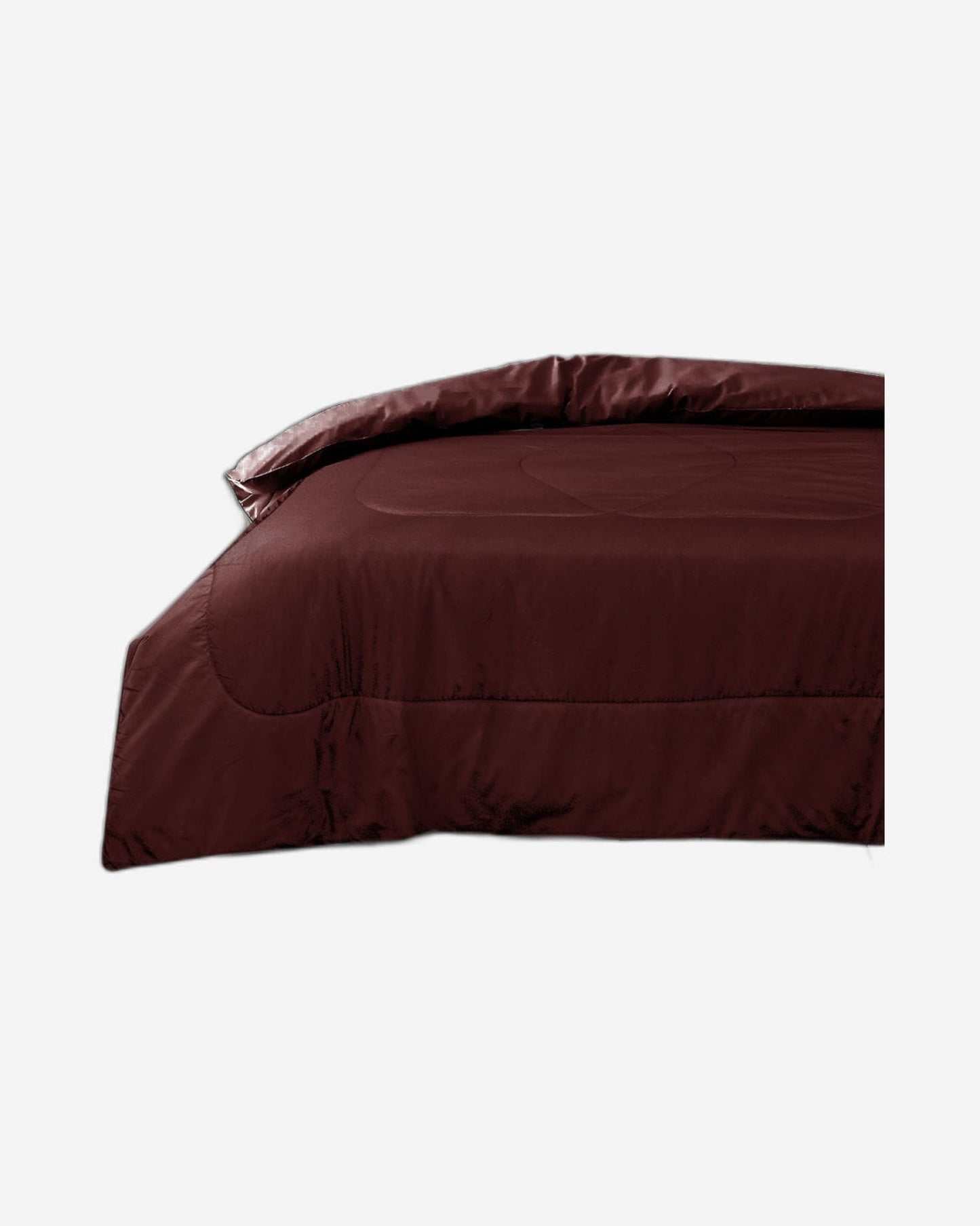 Cotton Home Roll Comforter Chocolate Brown