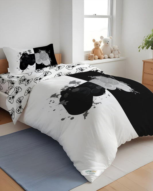 Cotton Home Kids 3-piece Duvet Cover Set Joystick