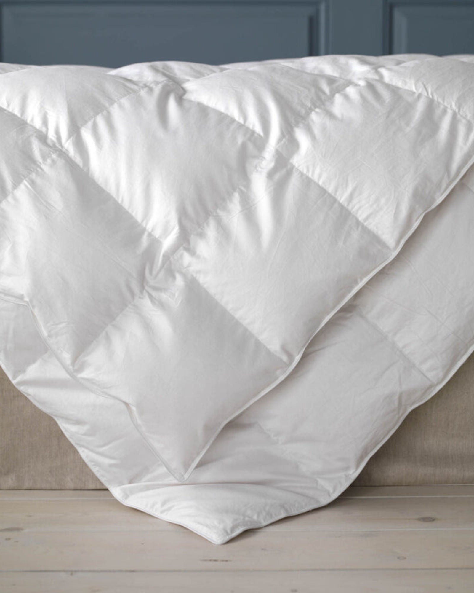Cotton Home Downproof Feather Duvet White