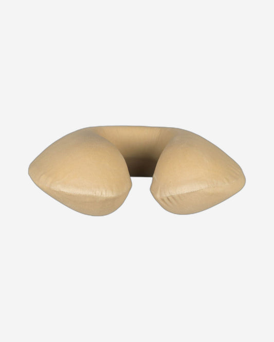Cotton Home Pillow Memory Neck Beige