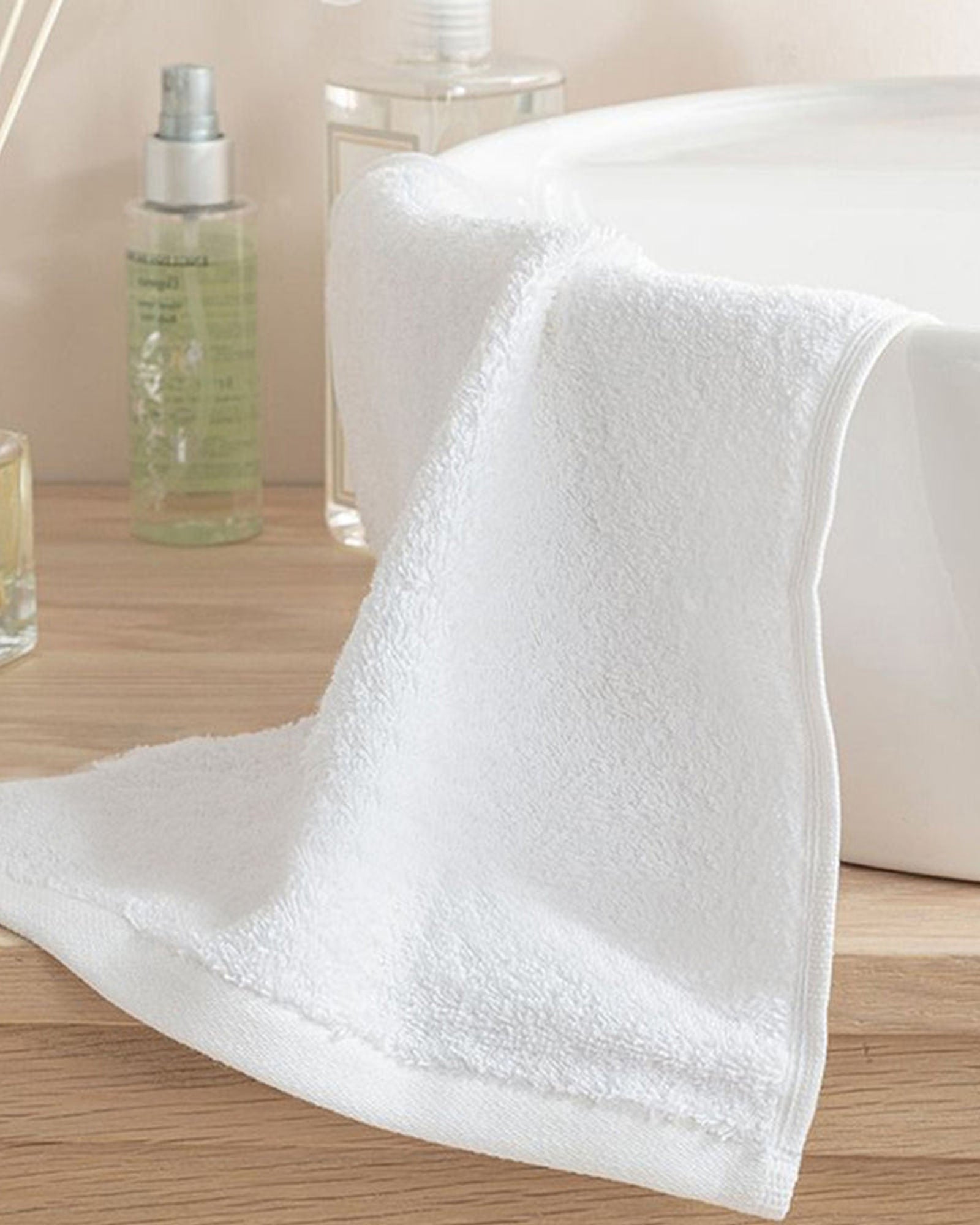 Cotton Home Hand Towel White