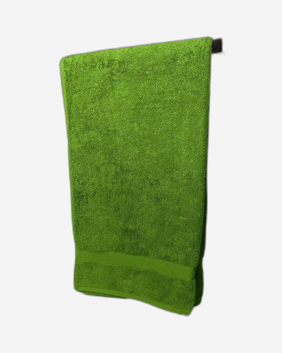 Cotton Home Bath Towel Set 2Pc Dark Green