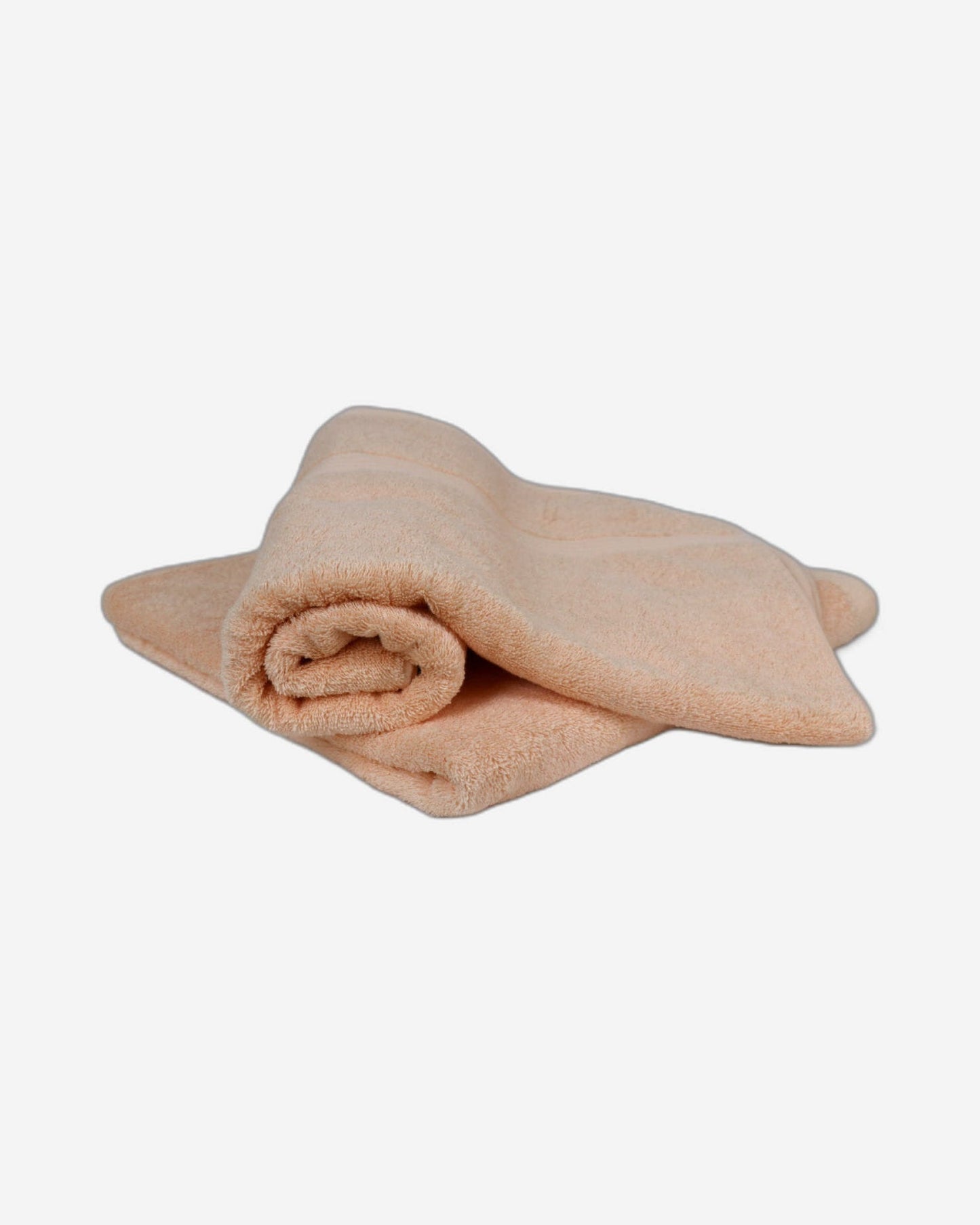 Cotton Home Bath Towel Set 2Pc Peach