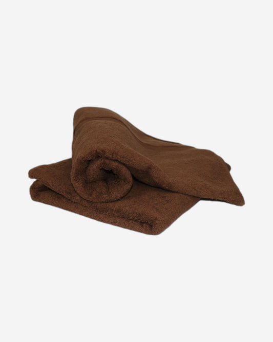 Cotton Home Bath Towel Set 2Pc Brown