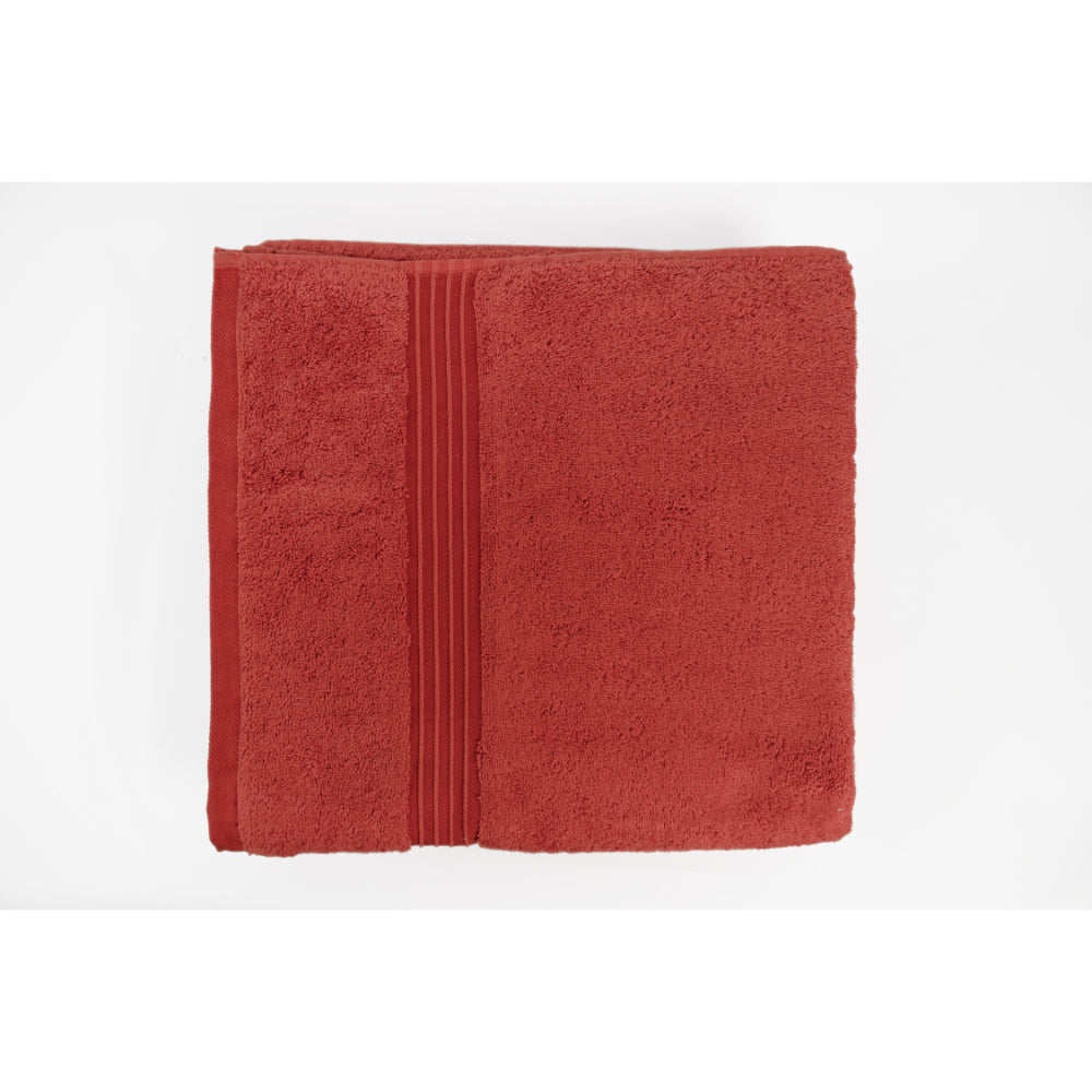 Cotton Home Bath Towel Set 2Pc Red