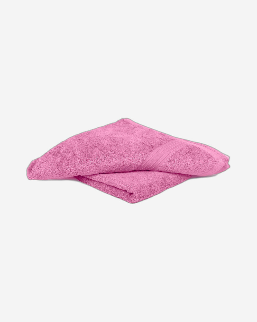 Cotton Home Bath Towel 2-piece Set Pink