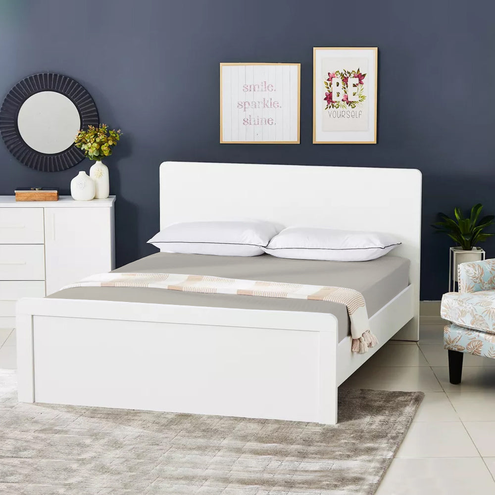 Cotton Home Fitted Sheet Set 3Pc Stripe Light Brown