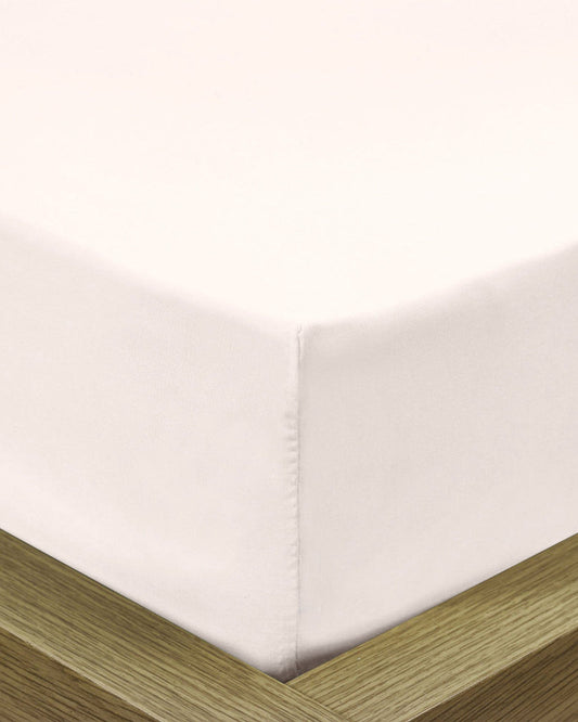 Cotton Home 1-piece Fitted Sheet Super Soft Ivory