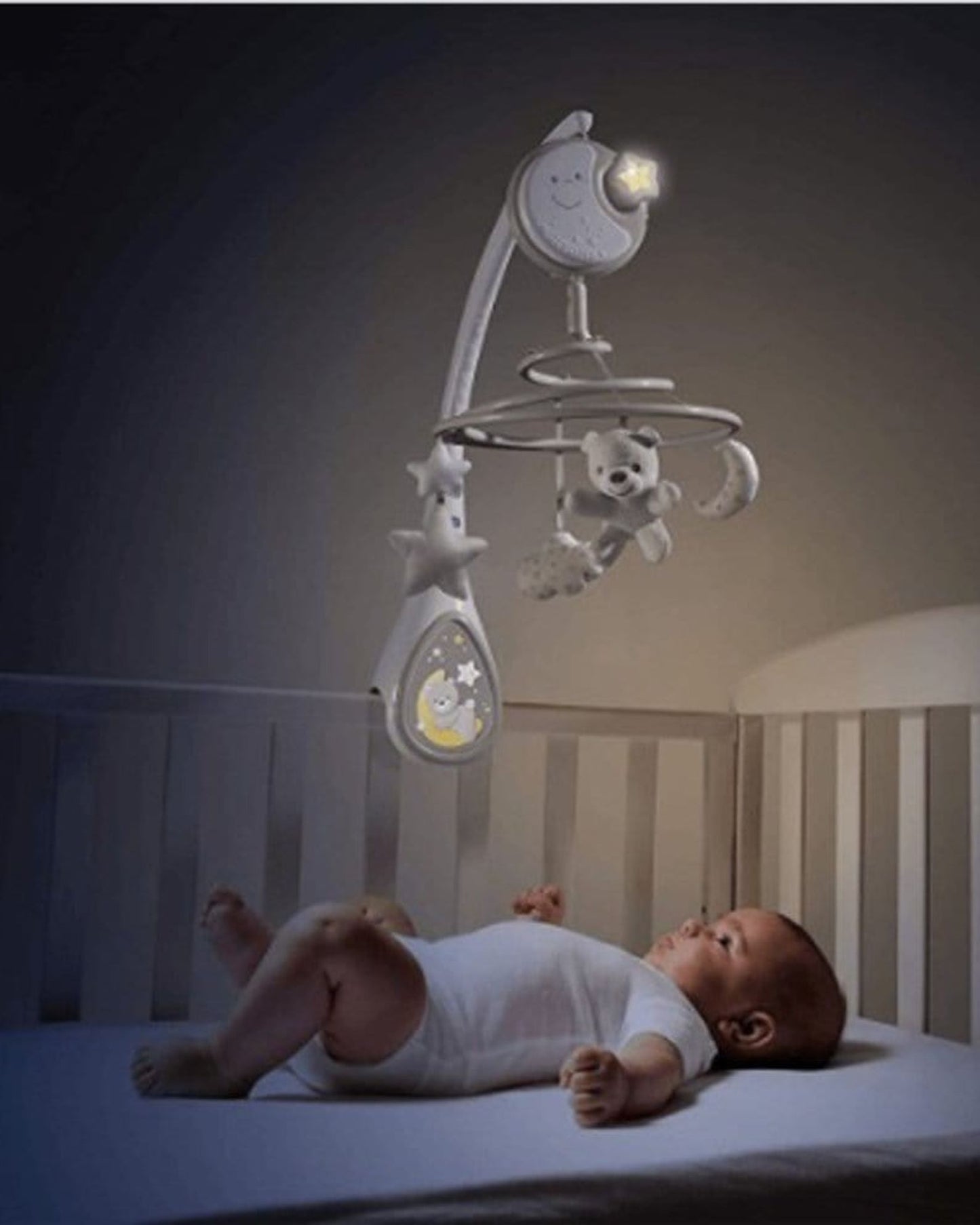 CHICCO NEXT2DREAMS COT MOBILE 0M+ NEUTRAL