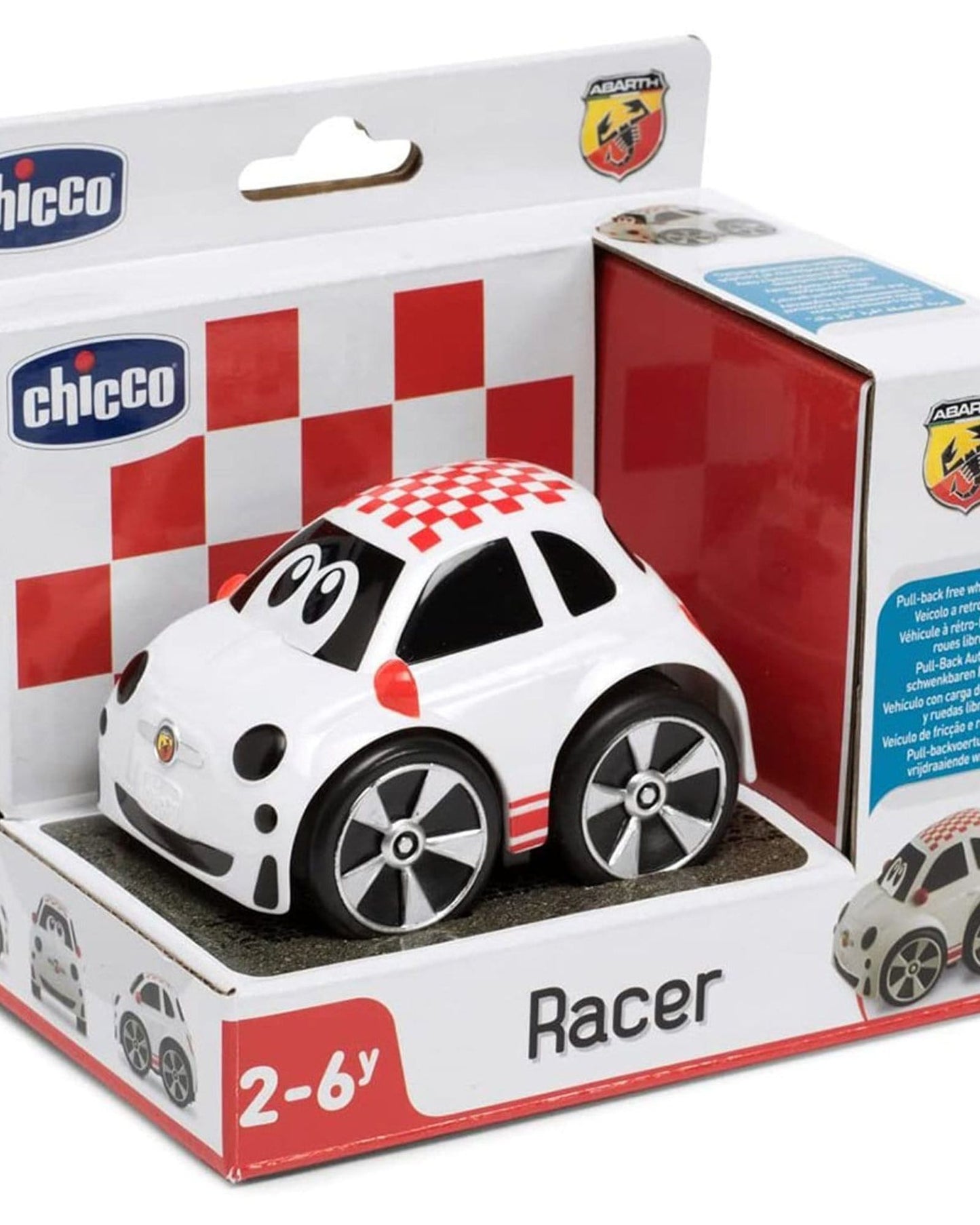 CHICCO MINI TURBO TOUCH 500 ABARTH RACER 2Y-6Y