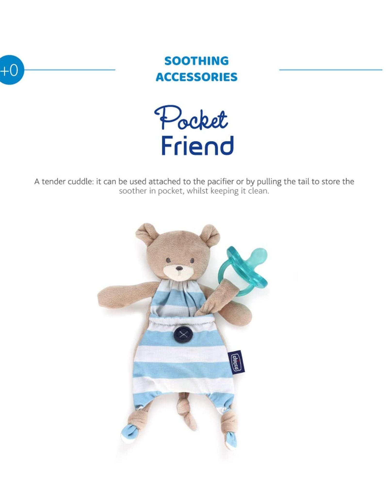 POCKET BUDDIES BOY - BLUE