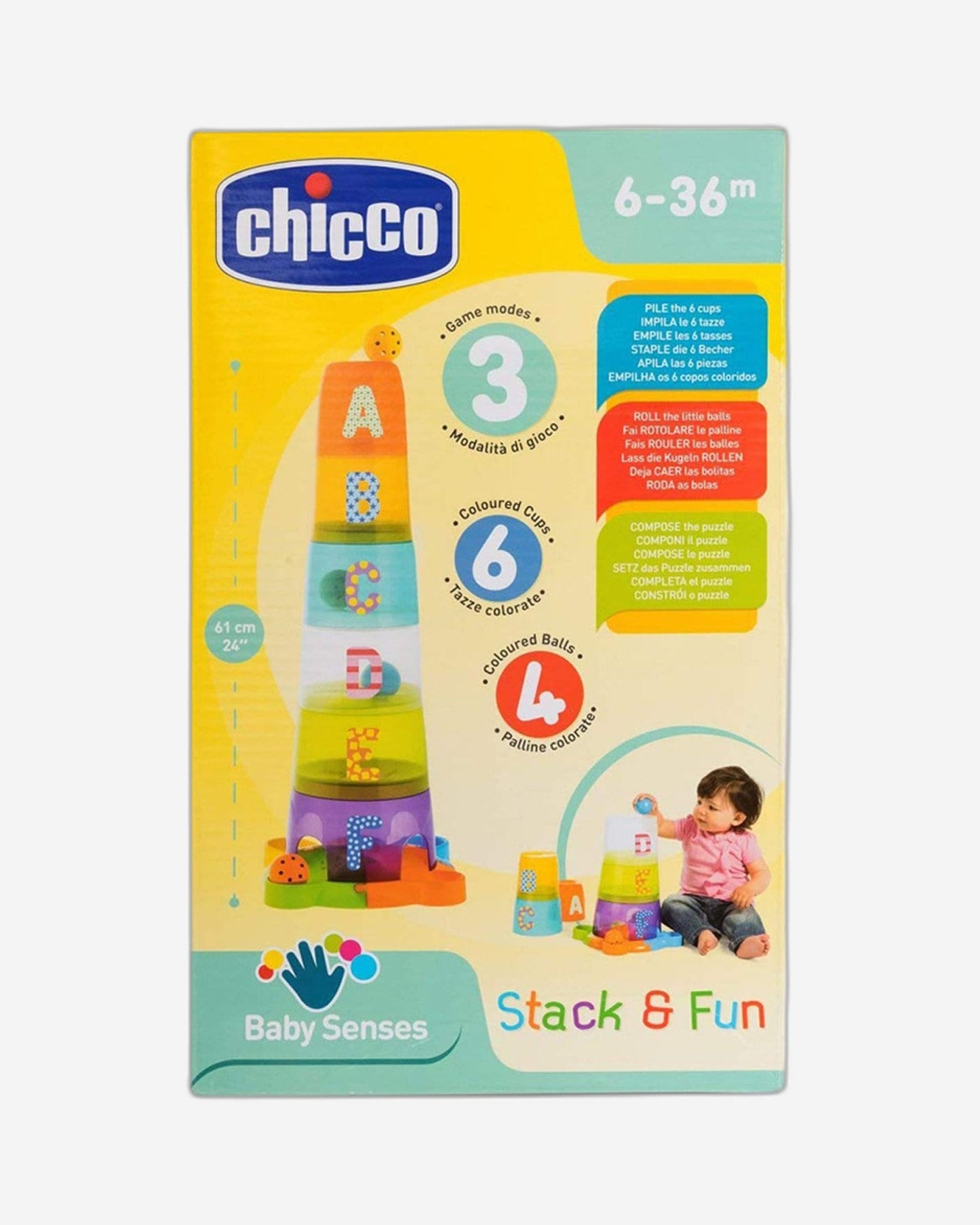 CHICCO TOY STACK & FUN