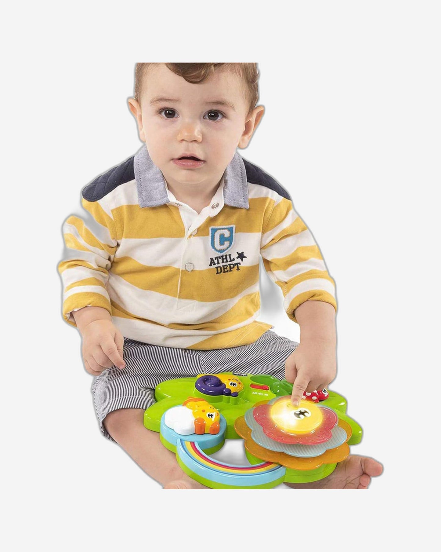 CHICCO SENSORY FLOWER SORTER & STACKING TOY 6M-36M