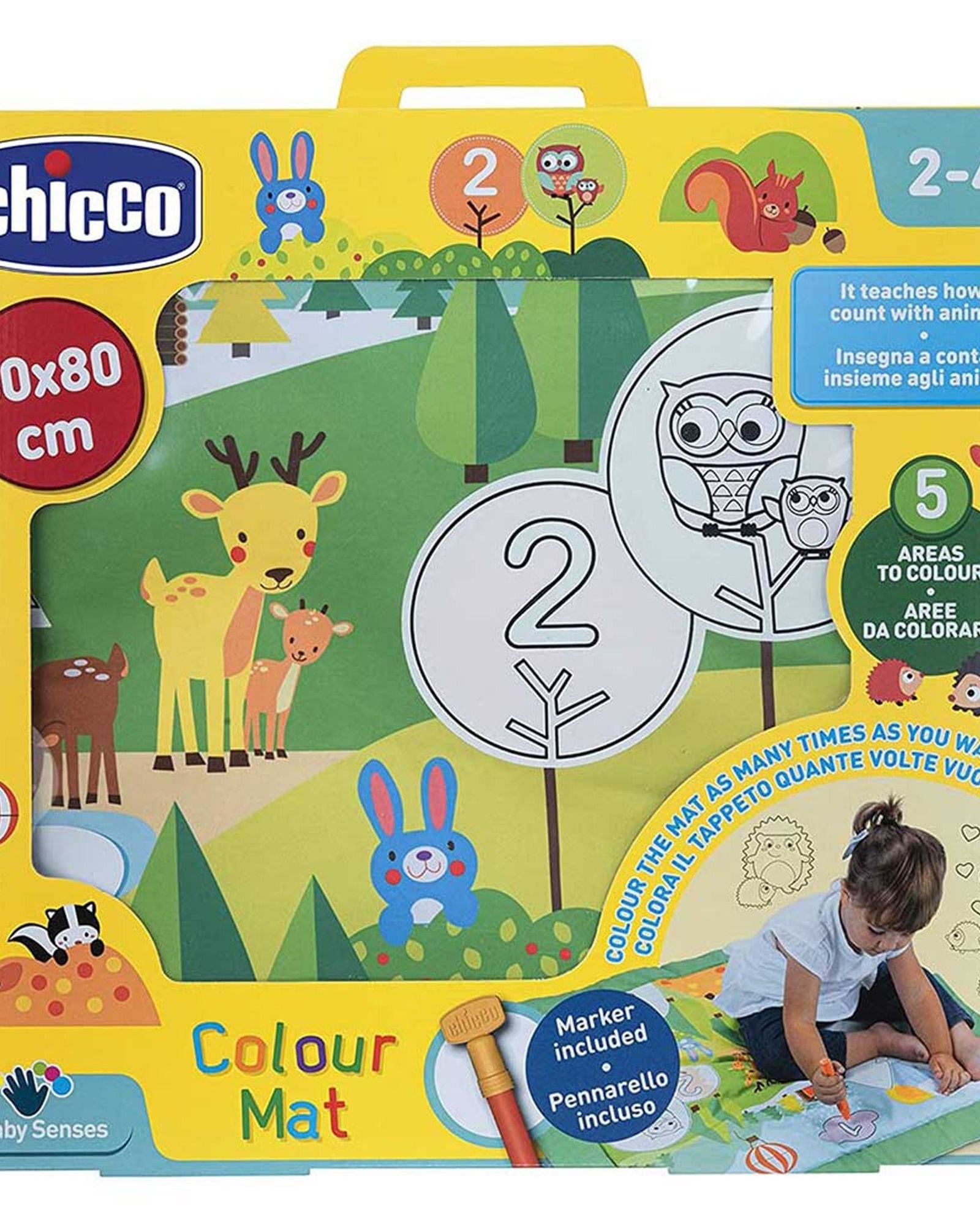 CHICCO COLOUR MAT 2-4Y