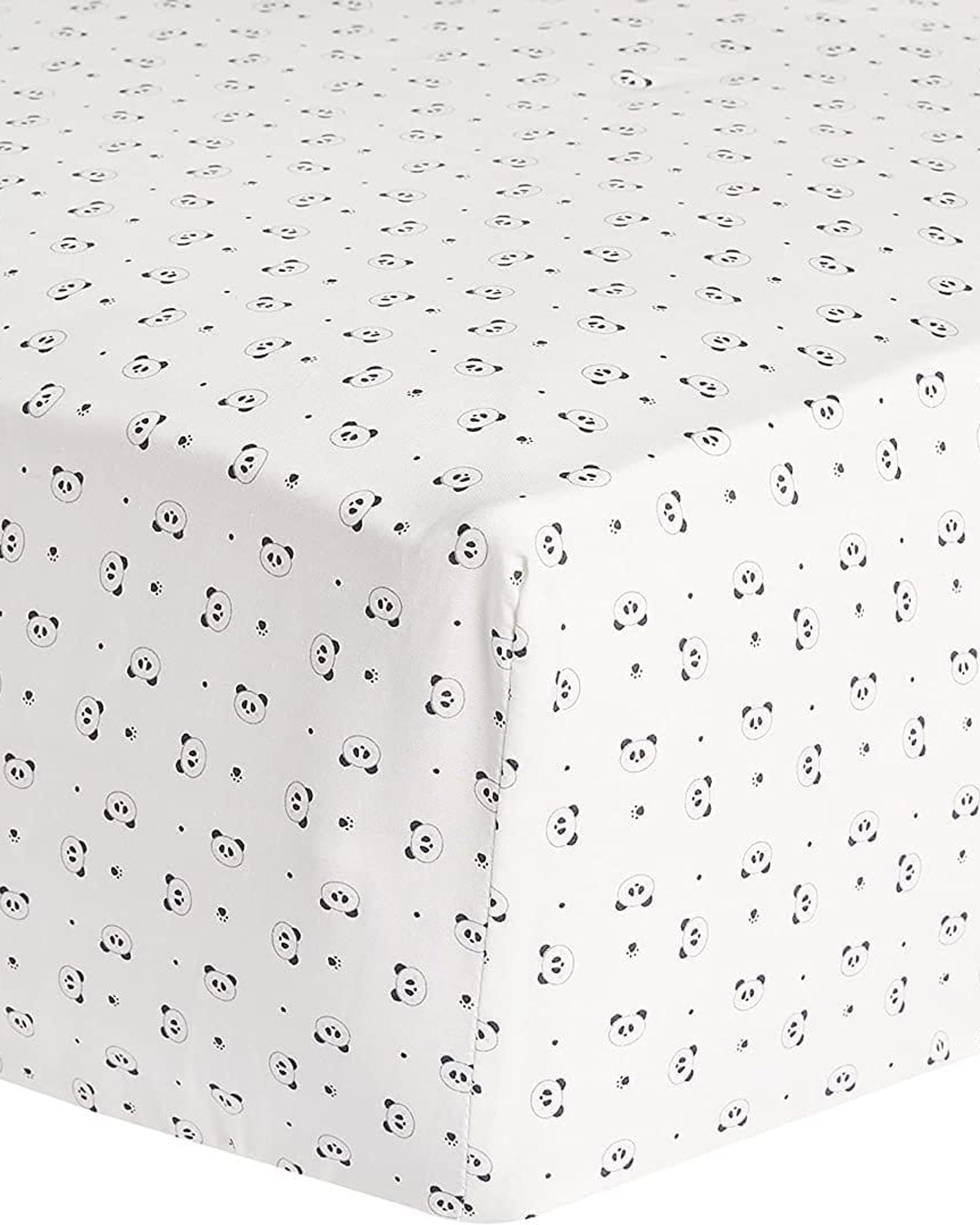 CHICCO CRIB SET 2 FITTED SHEETS FOR NEXT2ME FOREVER PANDA