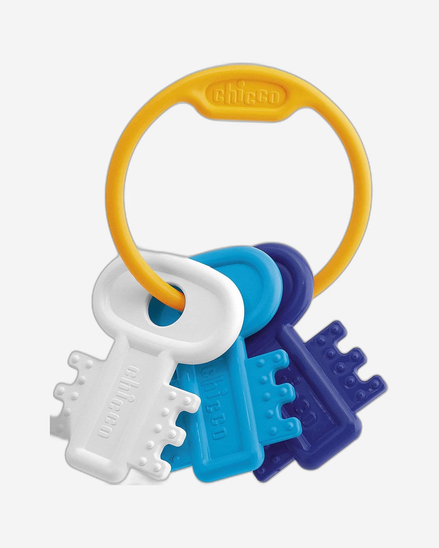 CHICCO TEETHING KEY RING BOY (BLUE) 3M+