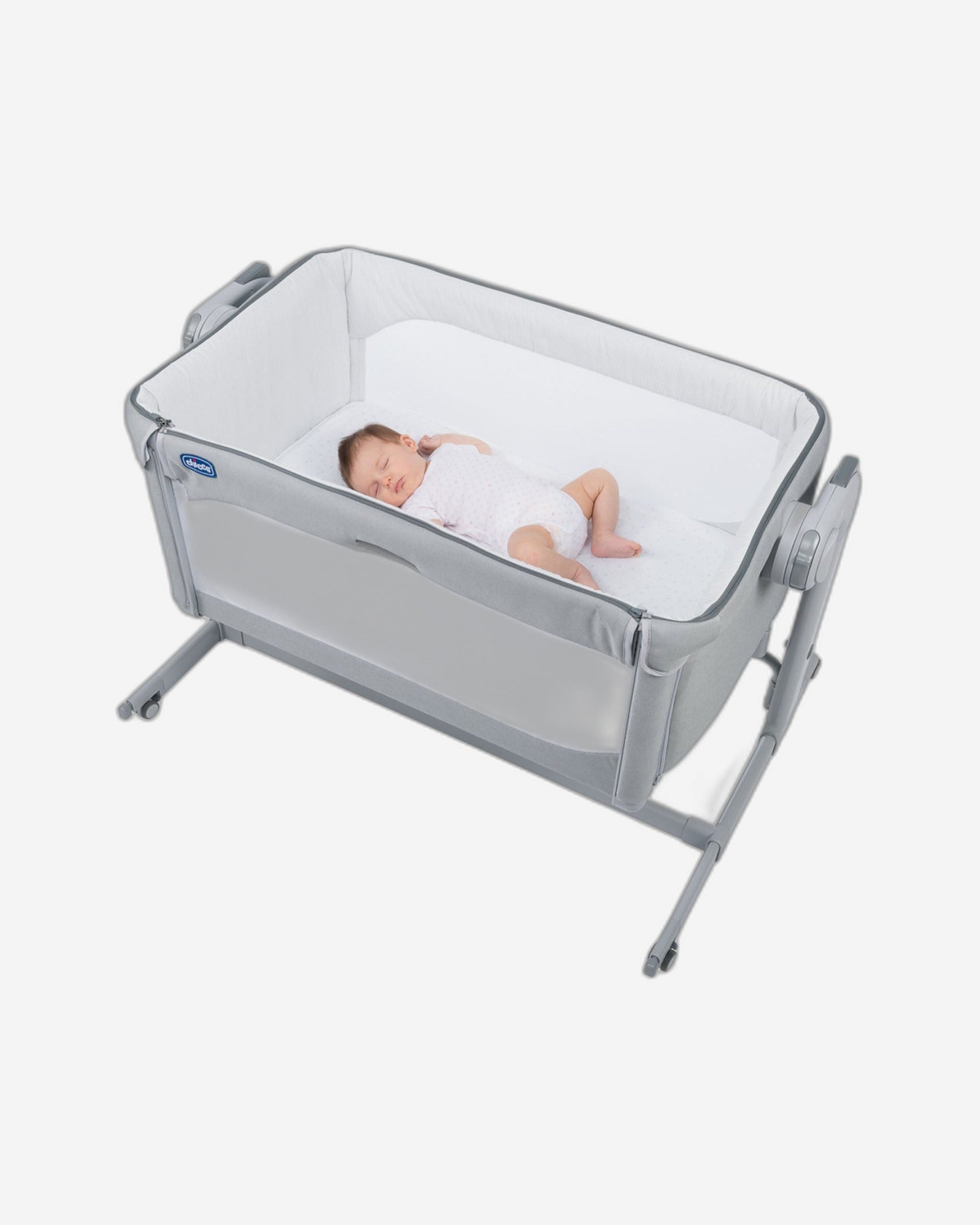 CHICCO NEXT2ME MAGIC CRIB 0-6M COOL GREY