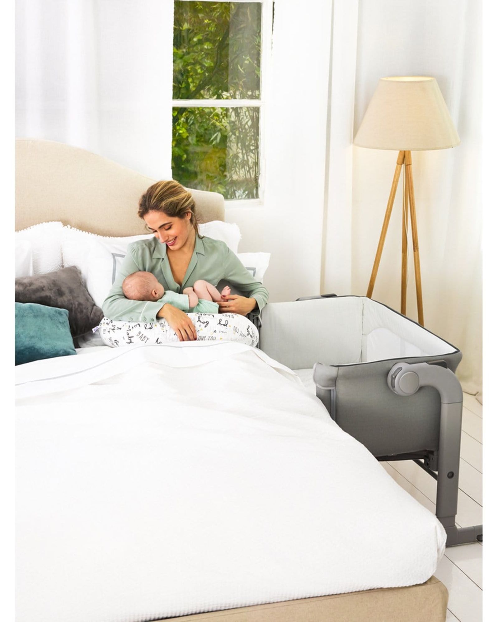 CHICCO NEXT2ME MAGIC CRIB 0-6M COOL GREY