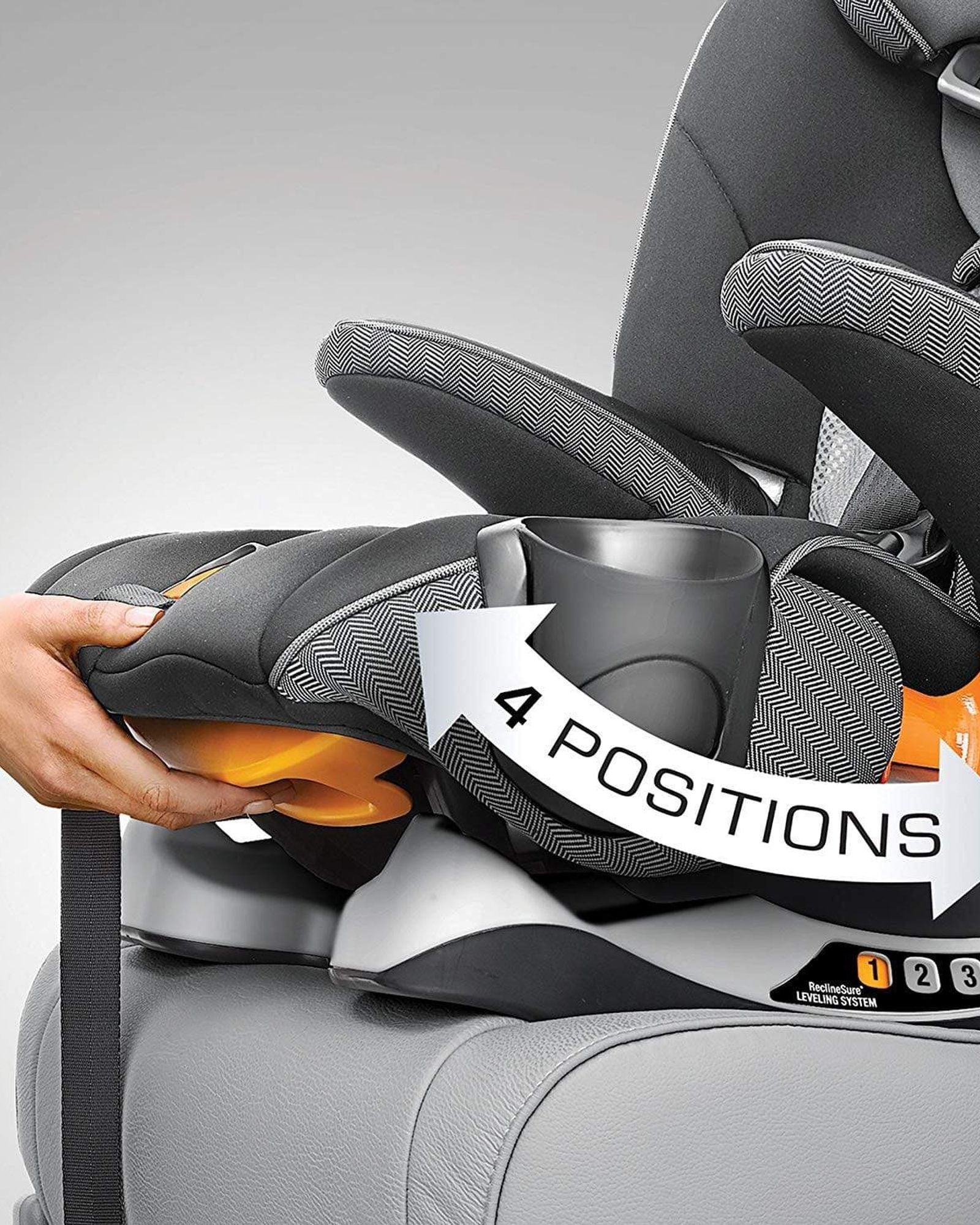 MYFIT HARNESS + BOOSTER CAR SEAT GARDENIA