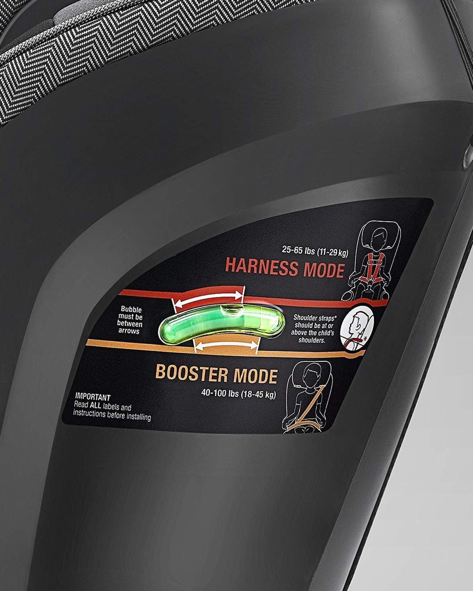 MYFIT HARNESS + BOOSTER CAR SEAT GARDENIA