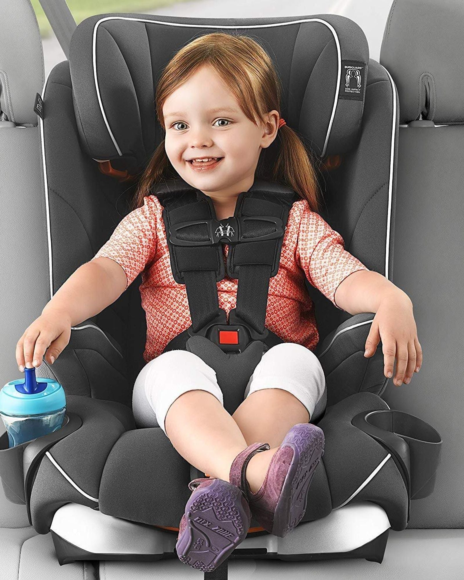 MYFIT HARNESS + BOOSTER CAR SEAT GARDENIA