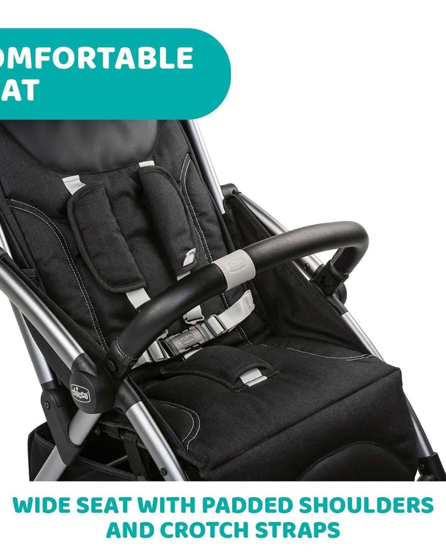 CHICCO GOODY PLUS STROLLER COOL GREY