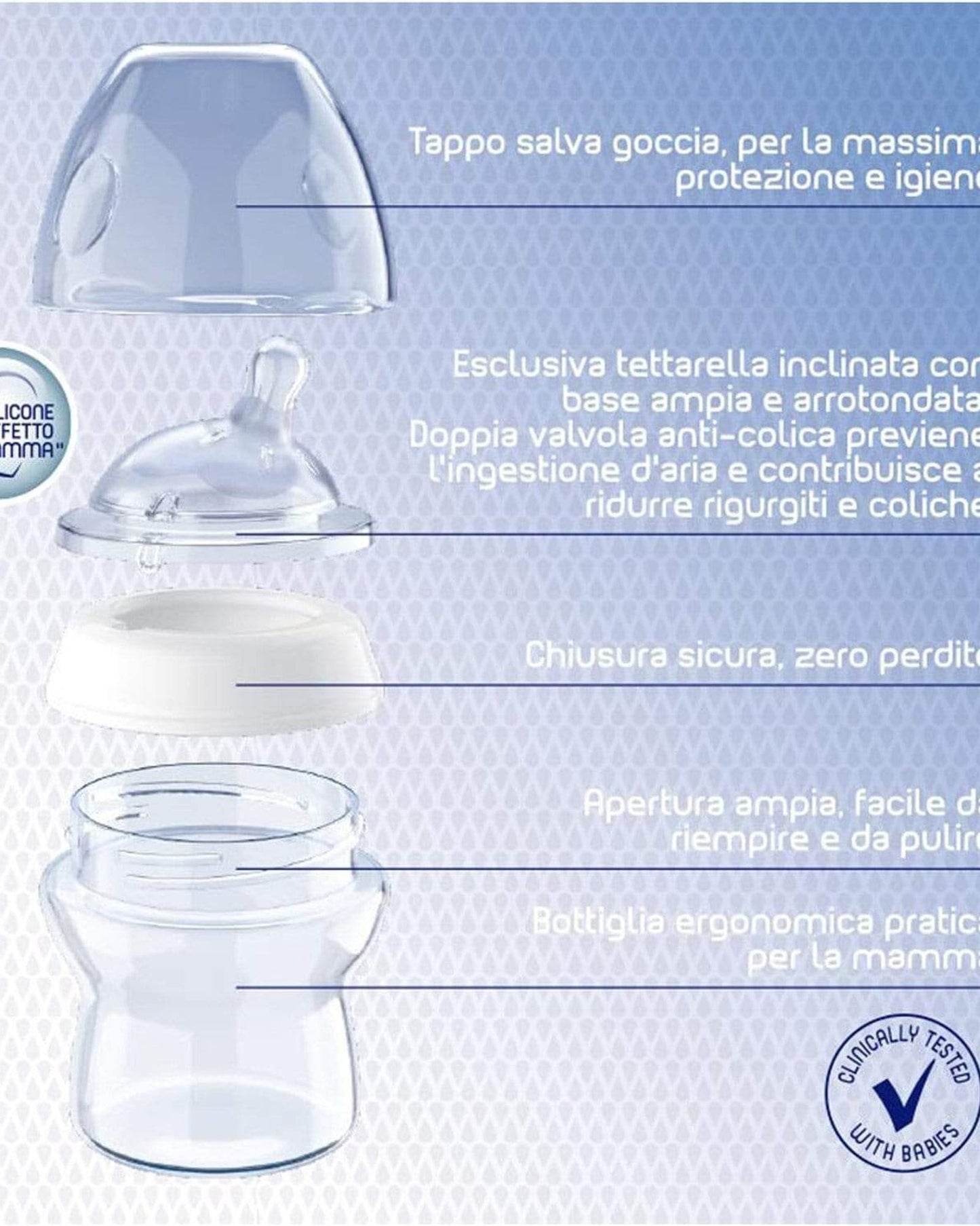 Chicco Natural Feeling Feeding Bottle for 6 Months and Above Baby 330ml - Pink - CH80837-11