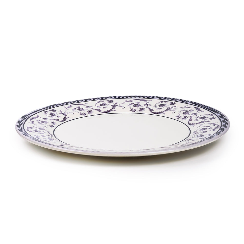 Claytan Callista Purple 8.2 inch Ceramic Salad Plate (Set Of 1)