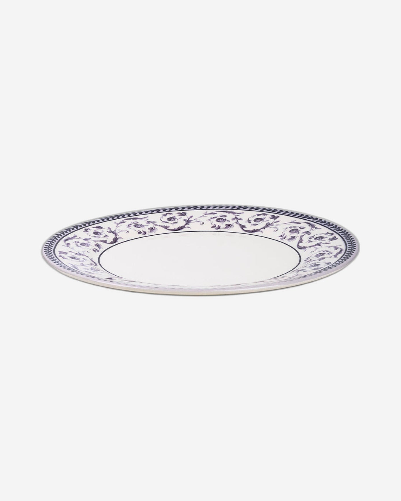 Claytan Callista Purple 8.2 inch Ceramic Salad Plate (Set Of 1)