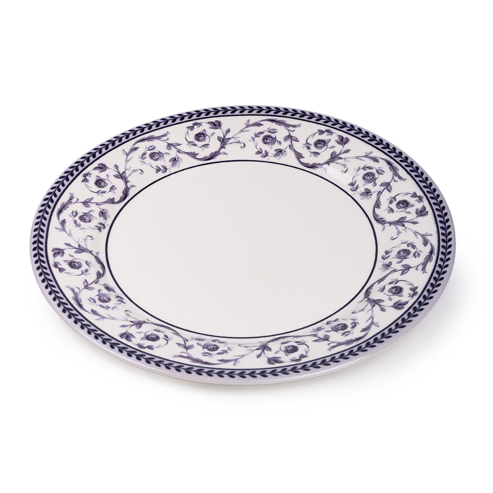 Claytan Callista Purple 8.2 inch Ceramic Salad Plate (Set Of 1)