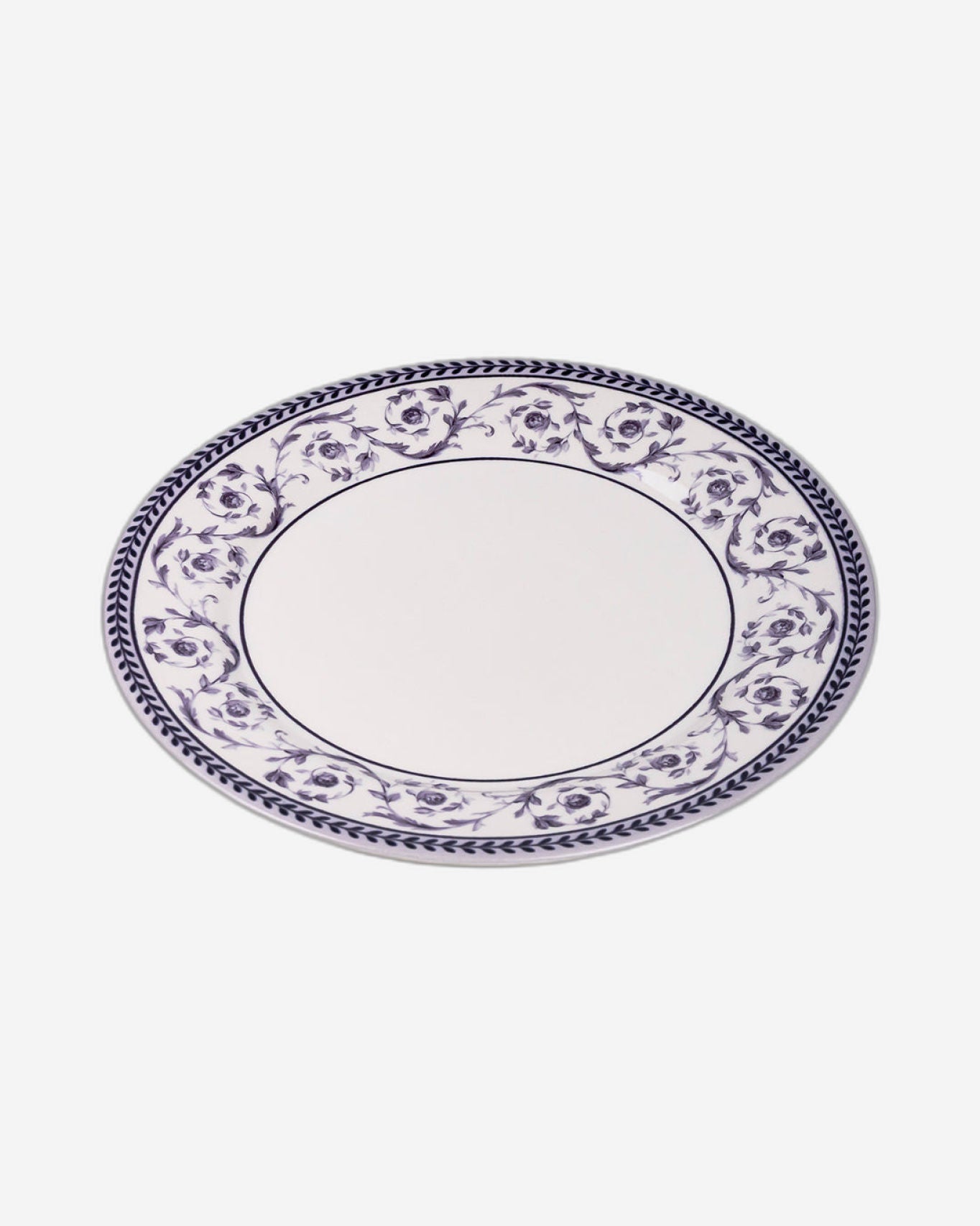 Claytan Callista Purple 8.2 inch Ceramic Salad Plate (Set Of 1)