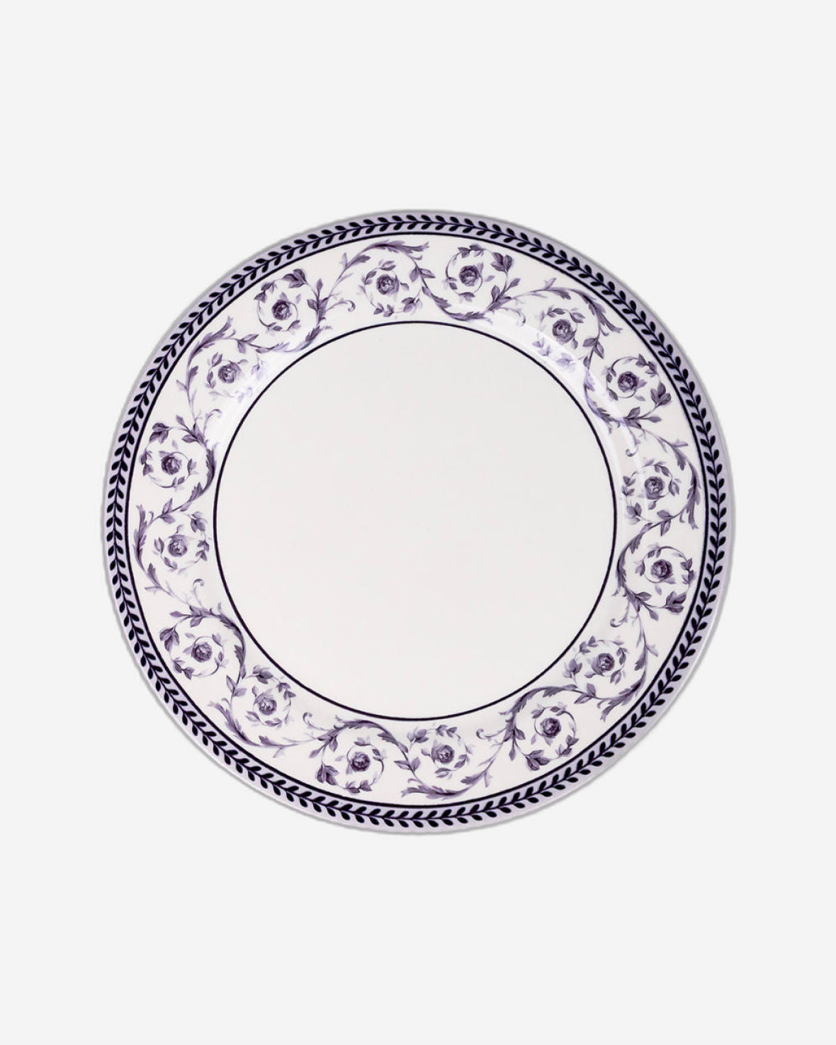 Claytan Callista Purple 8.2 inch Ceramic Salad Plate (Set Of 1)