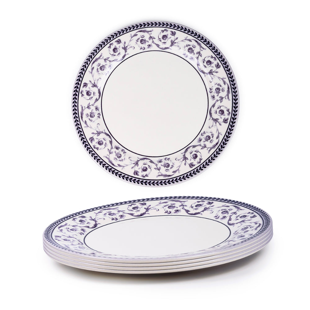 Claytan Callista Purple 8.2 inch Ceramic Salad Plate (Set Of 1)