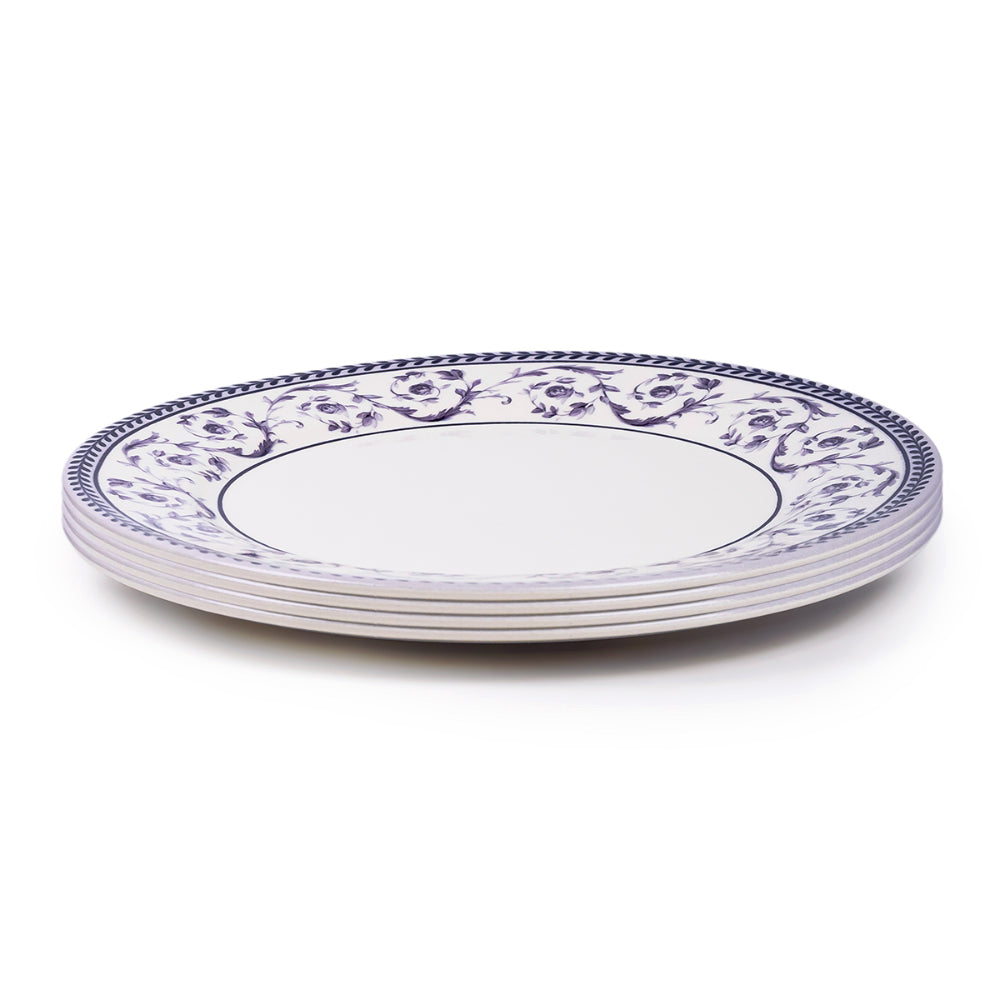 Claytan Callista Purple 8.2 inch Ceramic Salad Plate (Set Of 1)