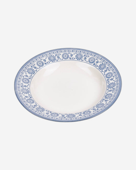 Claytan Plethora 8 inch Ceramic Salad Plate (Grey & White, Set Of 1)