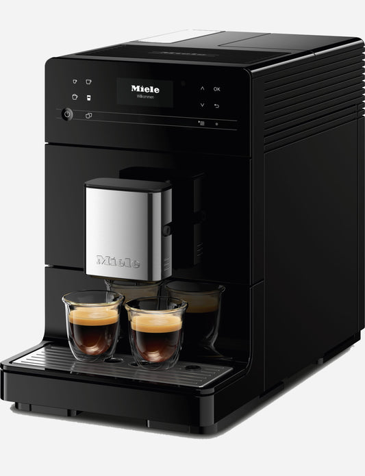 Miele CM 5310 Silence Automatic Bean-to-Cup Coffee Machine with OneTouch for Two, AromaticSystem, Milk Frothing, Obsidian Black