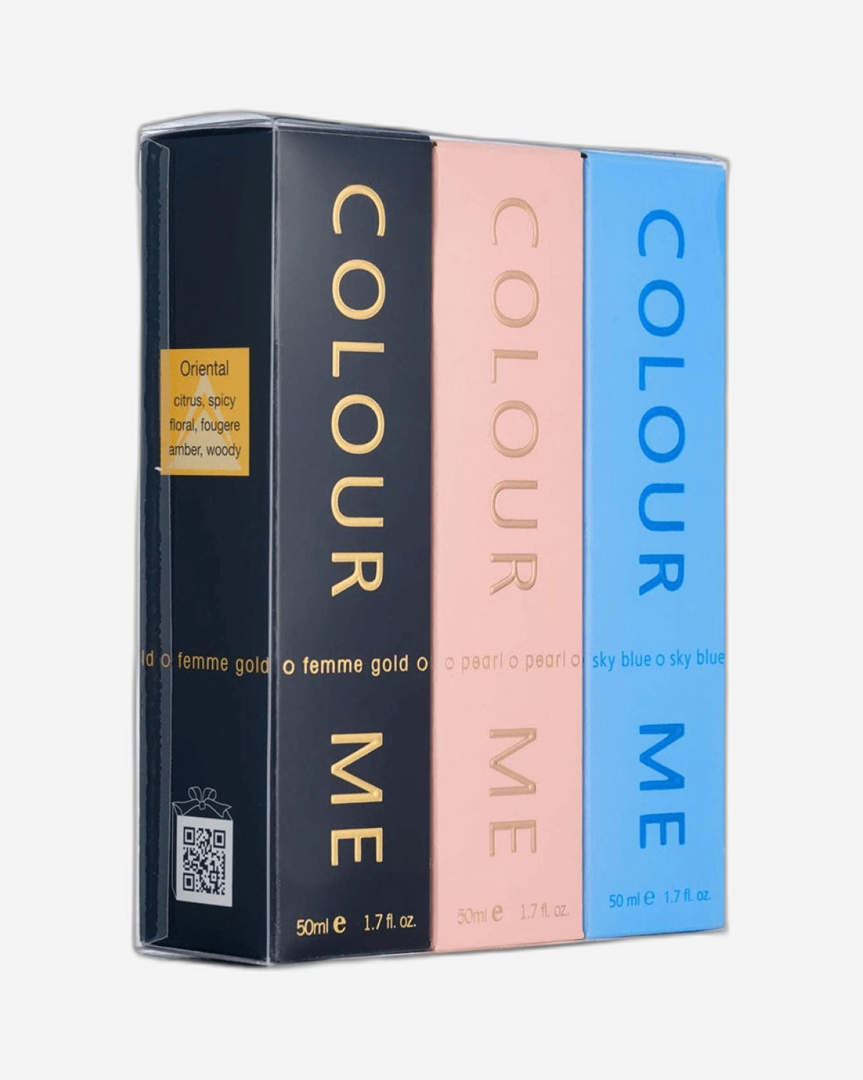 Colour Me Female EDP 50ml x 3