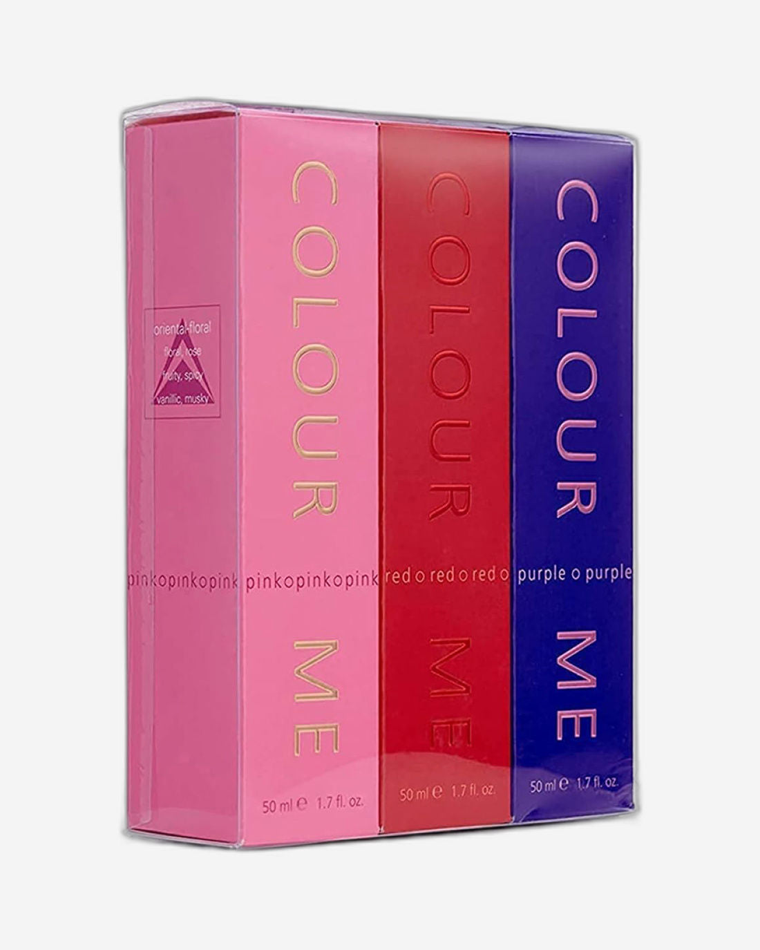 Colour Me Female Edp 50Mlx3 (Pink/Purple/Darkred)