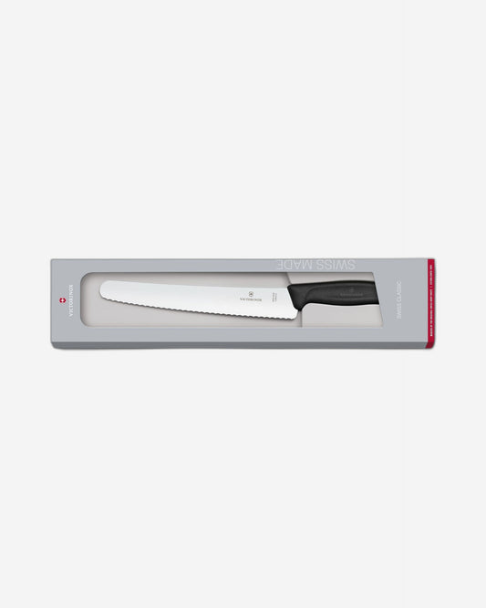Victorinox Swiss Classic Bread & Pastry Knife 22cm Black