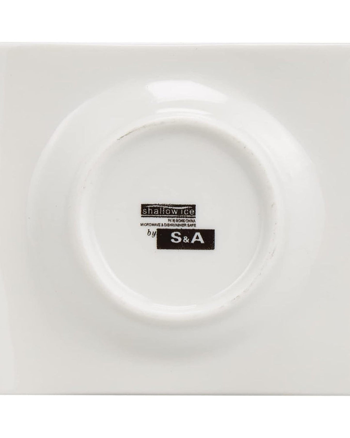 Shallow Bone China Tea Set, White - 15-Piece Set with 1050ml Teapot, 175ml Creamer, 175ml Sugar Bowl, 6x 150ml Cups, and 6 Saucers