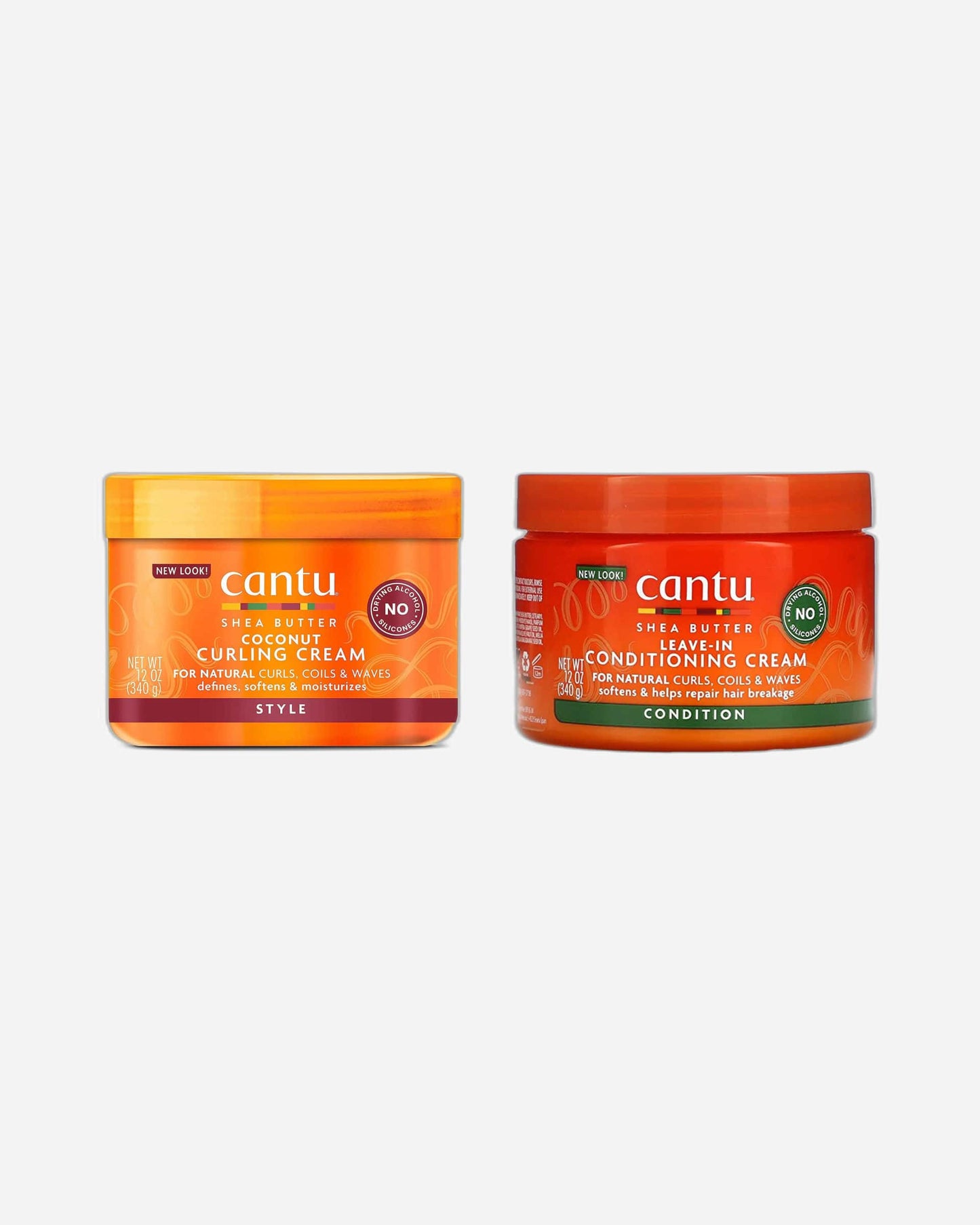 Cantu Leave-In Conditioner Cream + Coconut Curling Cream