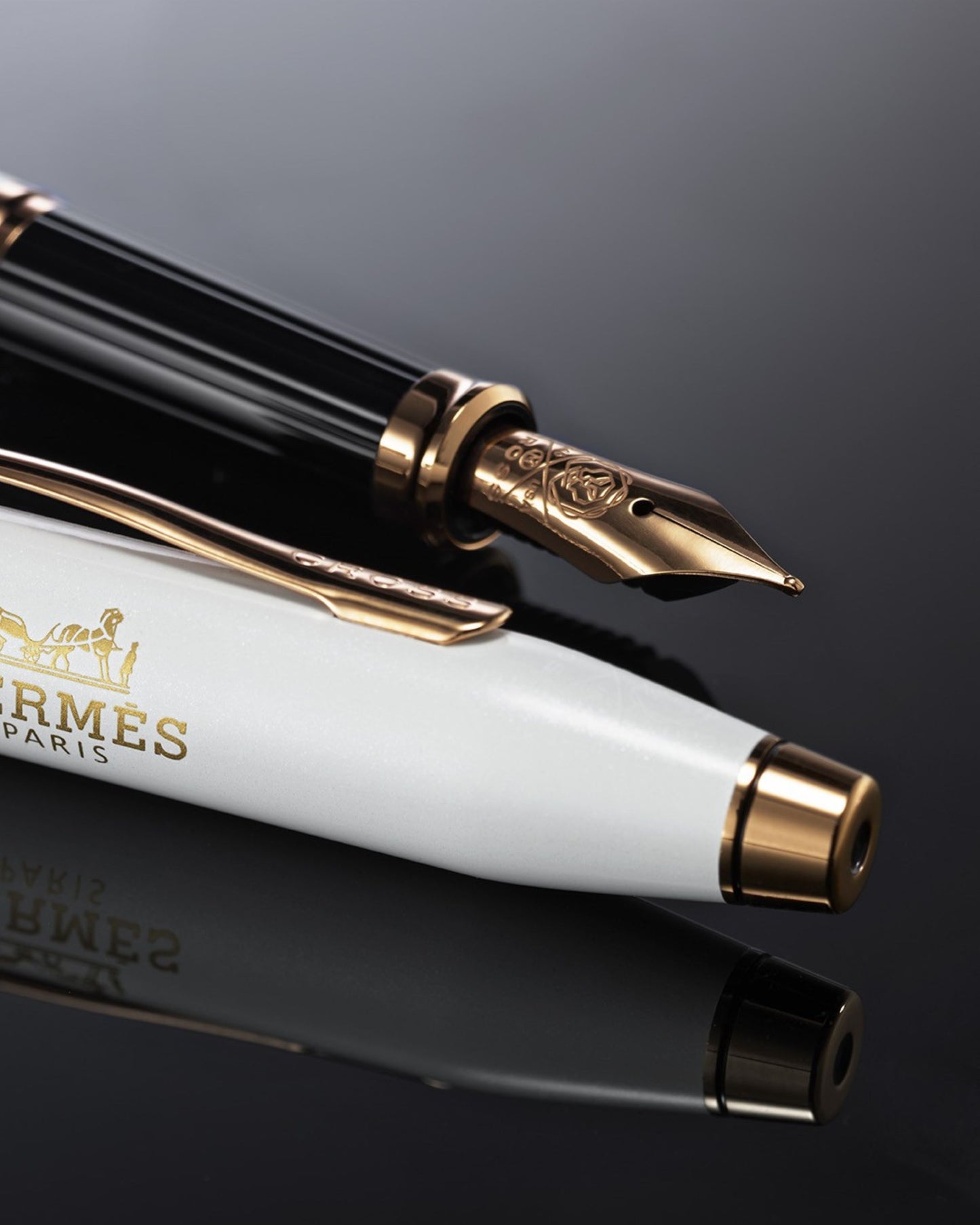 Cross Century® Ii Pearlescent White Lacquer, Rose Gold Pvd Appointments Fountain Pen