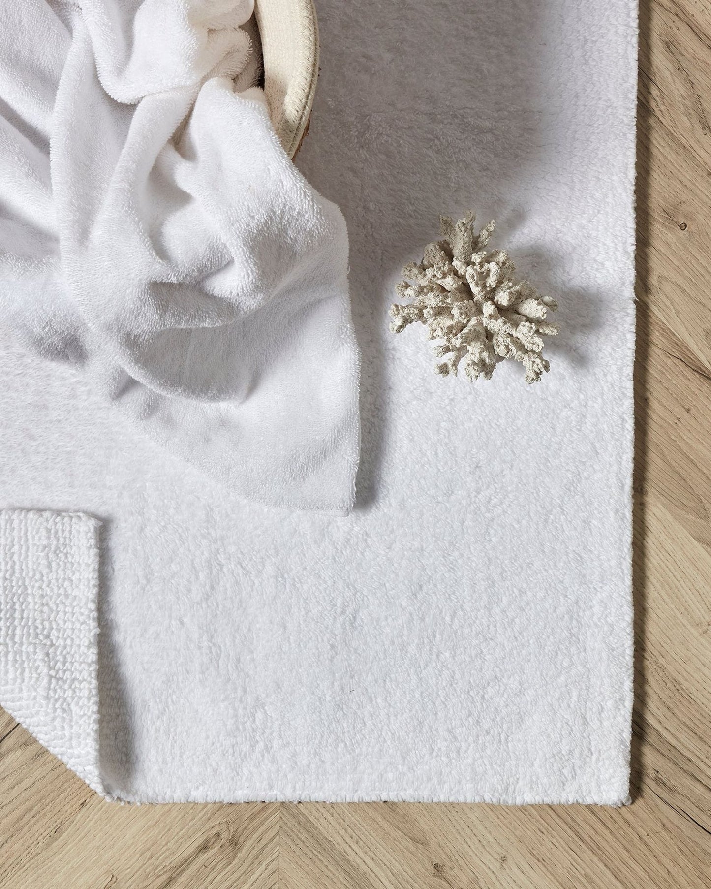 Christy Bath Rug Reversible Silver