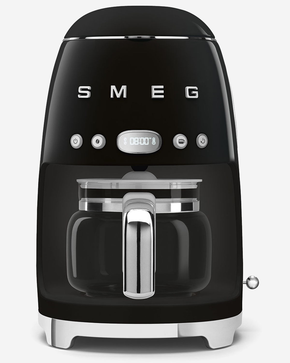 SMEG Drip Filter Coffee Machine Black - DCF02BLUK