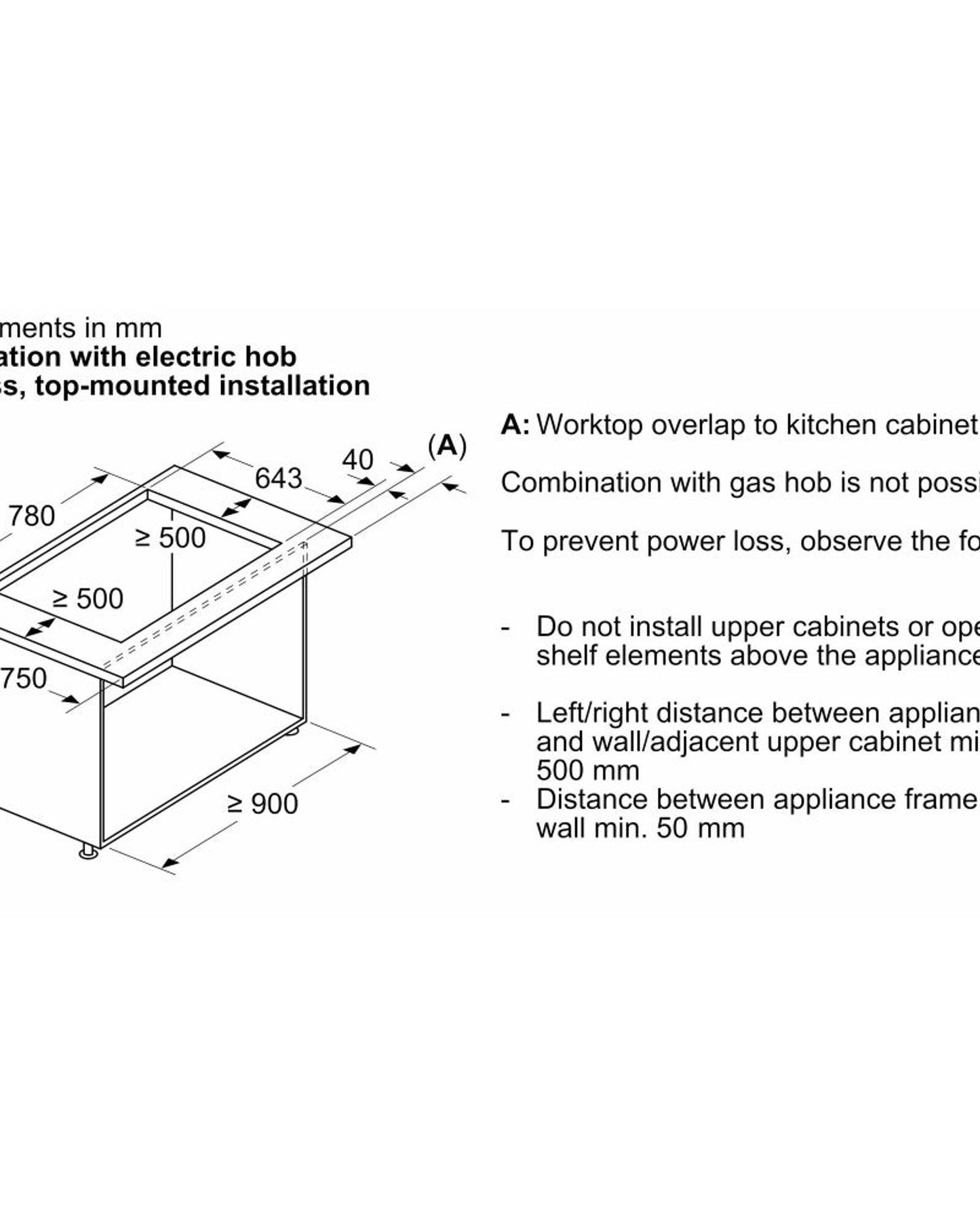 Bosch 80cm Series 8 Downdraft Hood Clear Glass